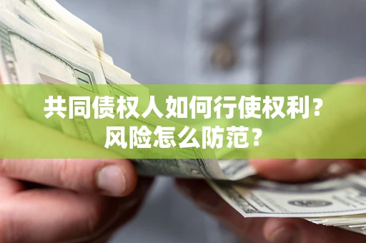 北京共同债权人如何行使权利？风险怎么防范？