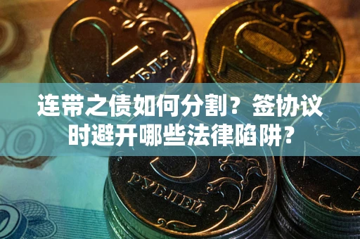 北京连带之债如何分割？签协议时避开哪些法律陷阱？