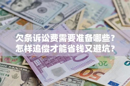 北京欠条诉讼费需要准备哪些？怎样追偿才能省钱又避坑？
