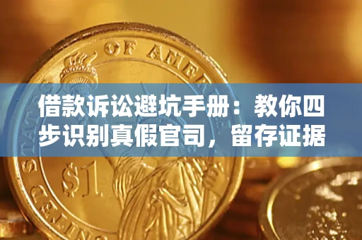 北京借款诉讼避坑手册：教你四步识别真假官司，留存证据不踩雷