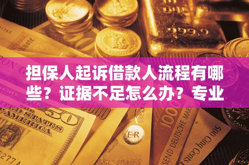 北京担保人起诉借款人流程有哪些？证据不足怎么办？专业律师解答