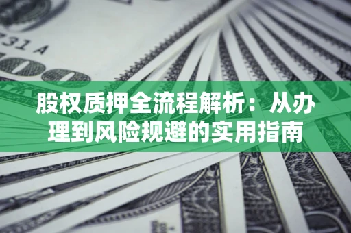 北京股权质押全流程解析：从办理到风险规避的实用指南