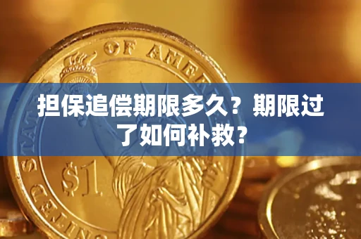 北京担保追偿期限多久？期限过了如何补救？