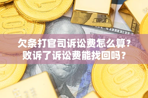 北京欠条打官司诉讼费怎么算？败诉了诉讼费能找回吗？