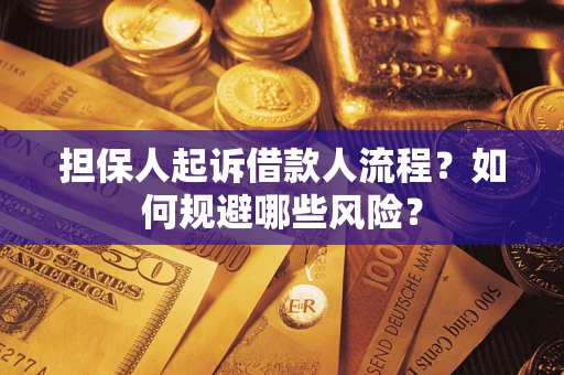 北京担保人起诉借款人流程？如何规避哪些风险？