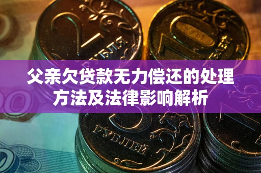 北京父亲欠贷款无力偿还的处理方法及法律影响解析